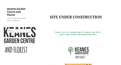 Desktop Screenshot of keanesgardencentre.ie