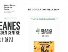 Tablet Screenshot of keanesgardencentre.ie